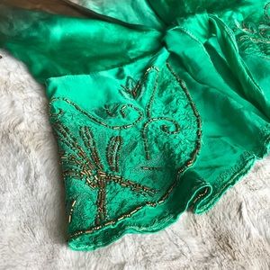 Silk Flutter Sleeve Feminine & Flirty Wrap Top